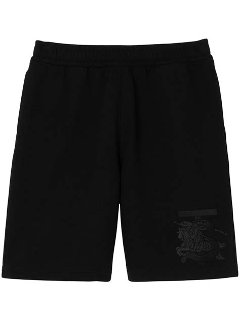 burberry shorts embroidered